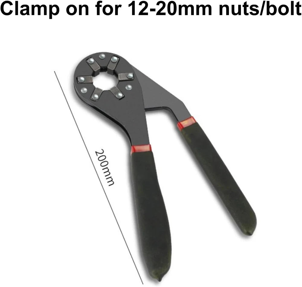 External Hexagonal Wrench Magic Wrench Adjustable Spanner Twisting Hand Clamping Socket Outer Hexagonal Multifunctional Tool