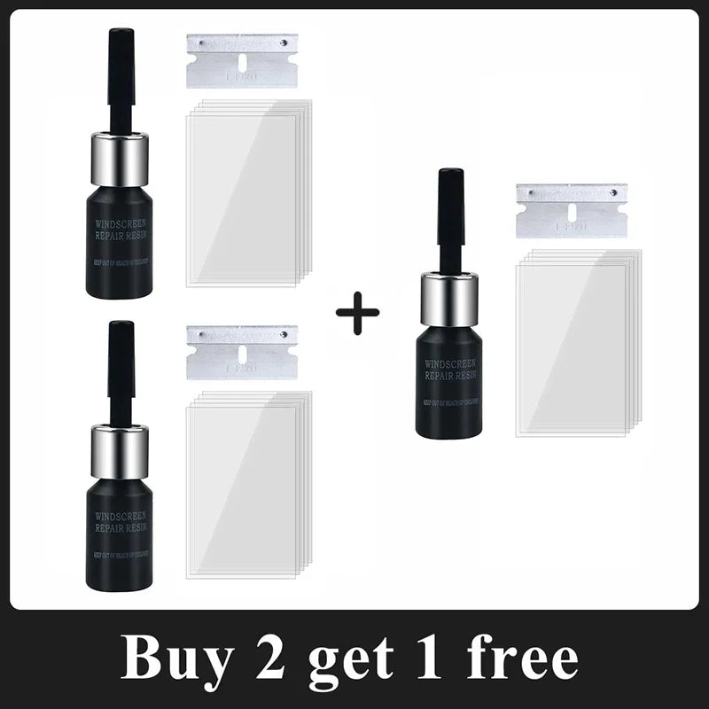 Car Glass Repair Windshield Cracks Gone Kit Remove Scratch Automobile Truck Motorcycles Broken Repair Windscreen Crack 2035