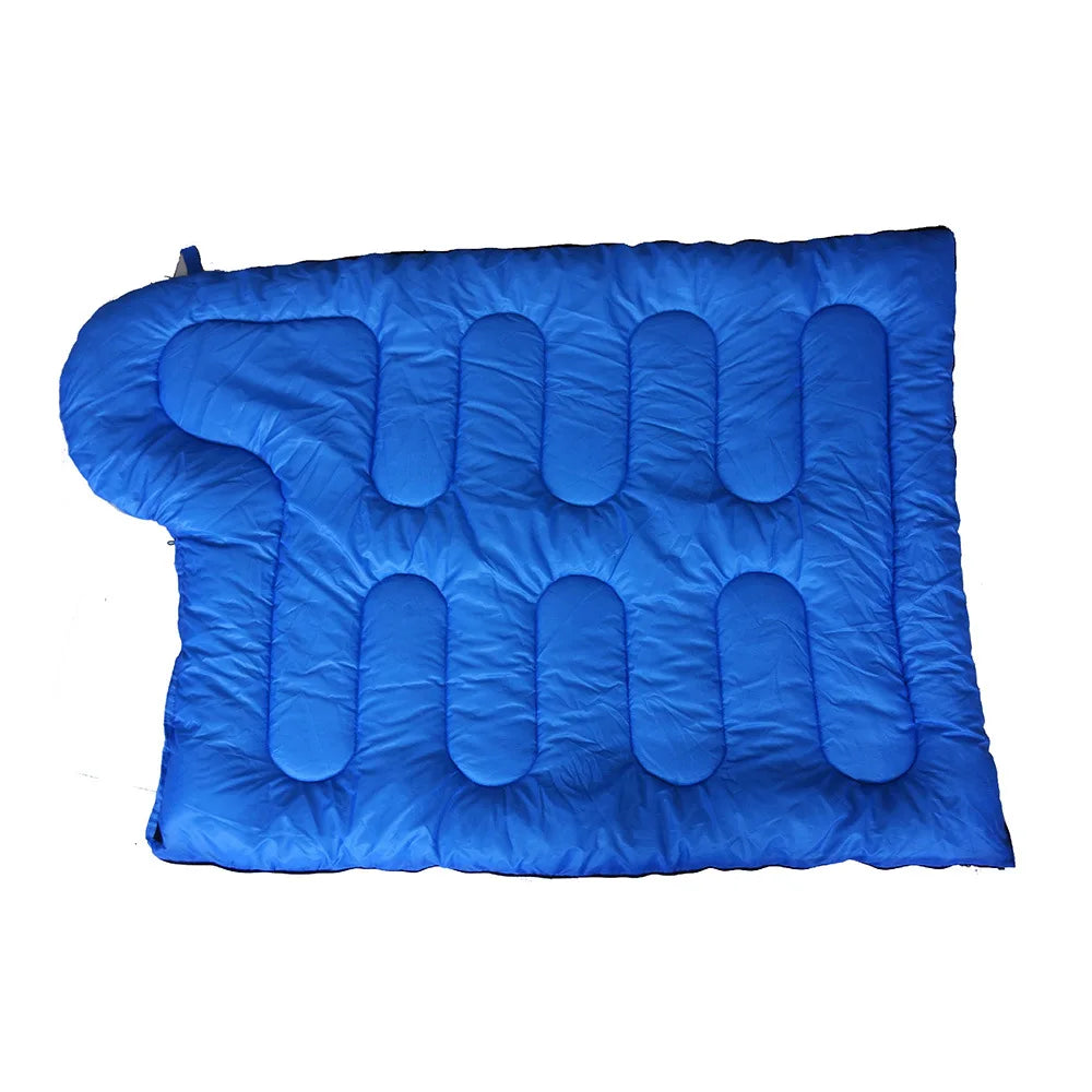 Envelope Sleeping Bag Cotton Summer Camping Sleeping Bag Lightweight Family Outdoor Sleeping Bag Breathable Warm Weather Sleep