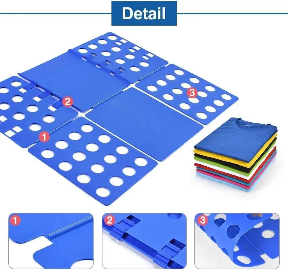 T Shirt Folding Board for Quick and Neat Clothes Folding for Kids and Adults