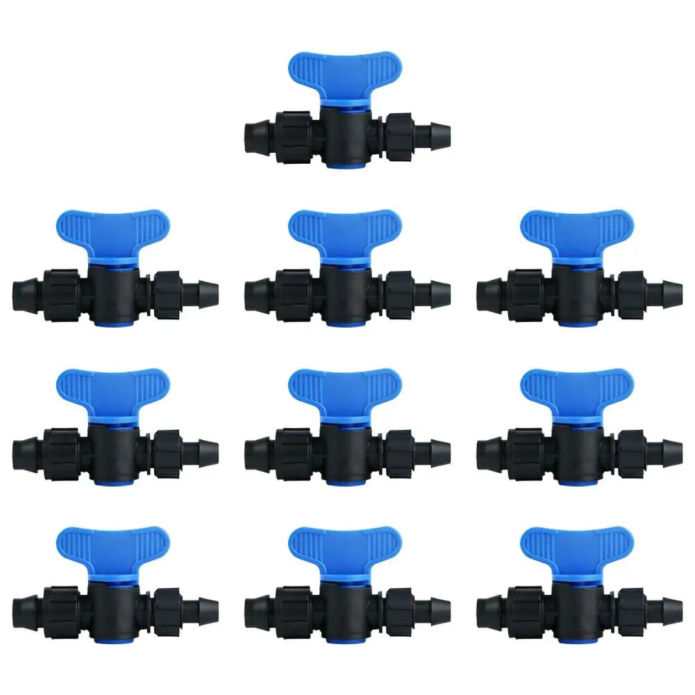 Double-Lock Bypass Valve for PET Bottles Universal Portable Camping Faucet Nozzle Water Dispenser for Picnic Hiking Hookah