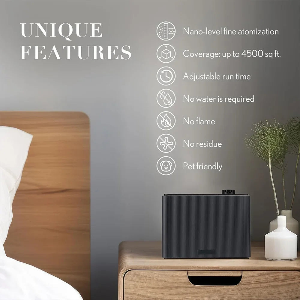 Namste 4000m³ Fragrance Diffuser Smart Timing Scent Air Machine For Home Hotel Spa HVAC Aroma Diffuser Electric Air Freshener