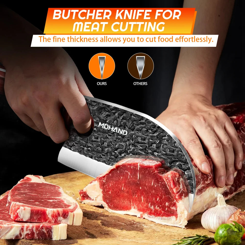 ZENG 14 Piece Kitchen Knife Set With Precision Sharpener