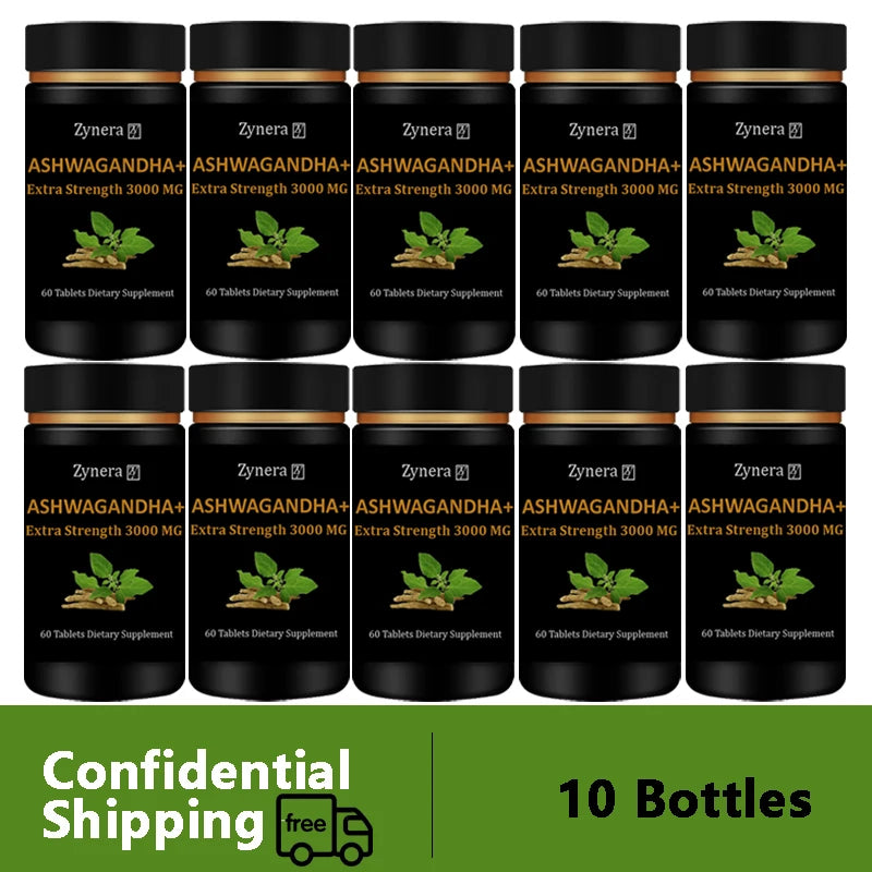 Male Enhancing Supplement with Ashwagandha 3000mg,  Men's Strength Performance Pills,Stamina & Energy Capsules