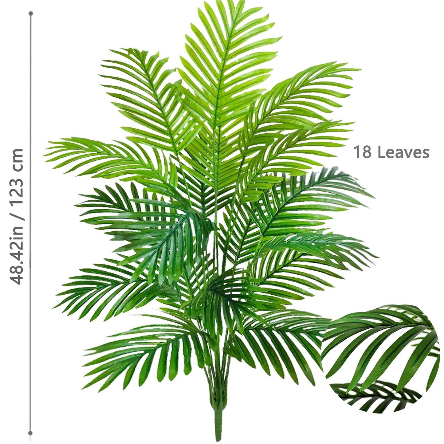 Artificial Palm Tree Tropical Plant for Home Garden Decor