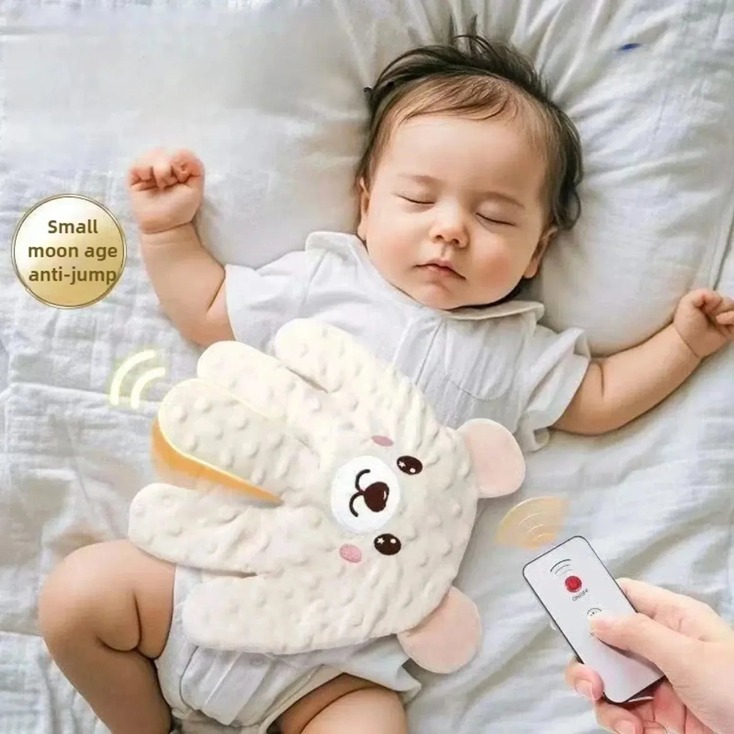 Baby Sleep Aid Palm Pillow Calming Soother With Remote