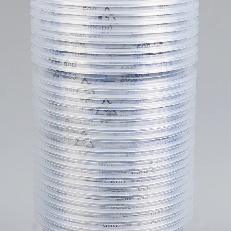 10/50Pcs 600ml Disposable Paint Mixing Calibrated Cup Transparent Graduated Plastic Liquids Measuring Cups