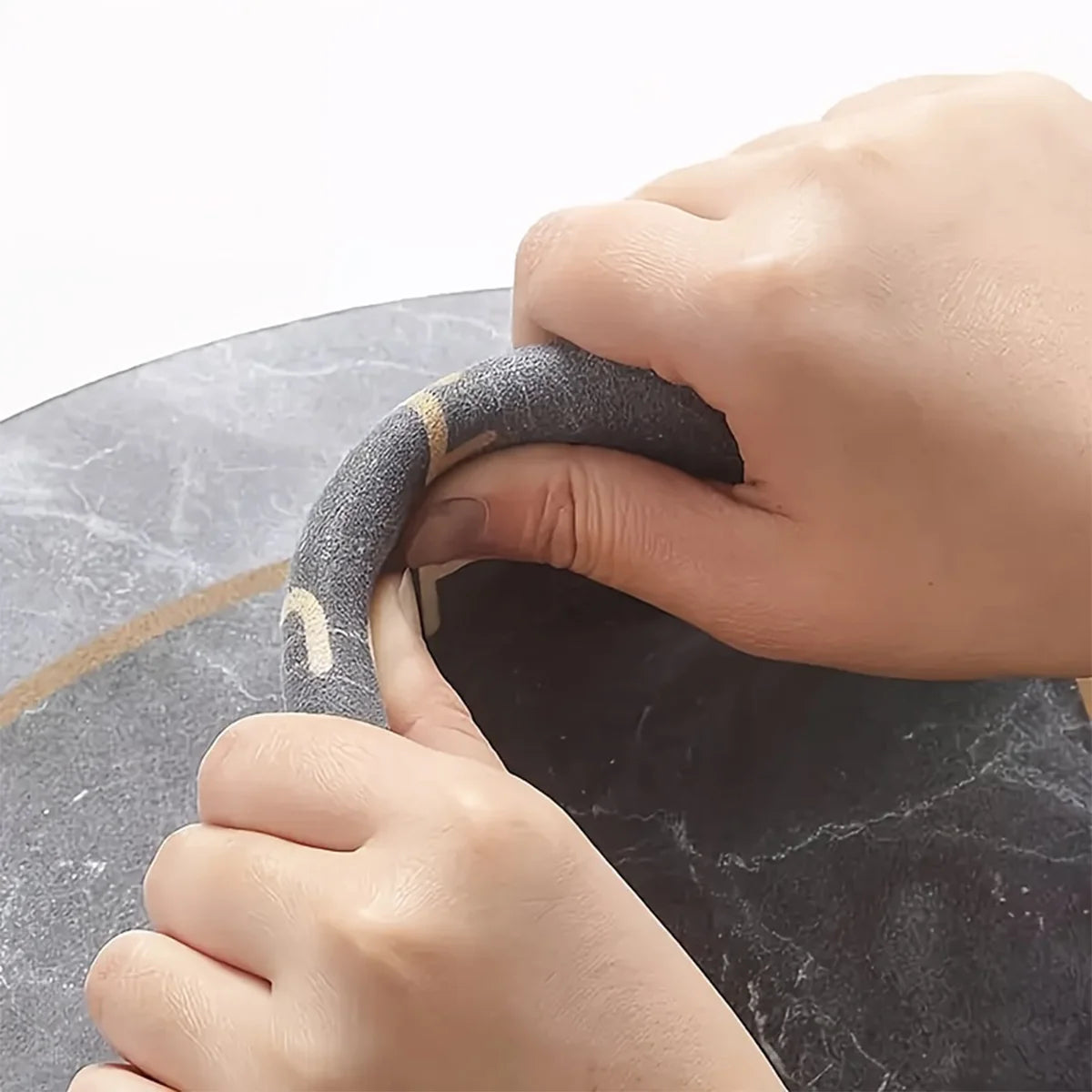 Premium Minimalist Square Coffee Mat Desktop Tableware Drying Pad