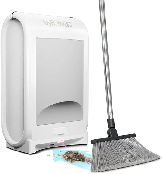 EyeVac Pro Touchless Vacuum Automatic Dustpan - Fast & Powerful Cleaning for Salon Pet Hair and Kitchen Dirt