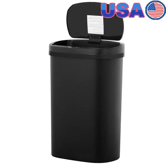 Automatic Sensor Trash Can Touchless Garbage Bin 50L Odor Control