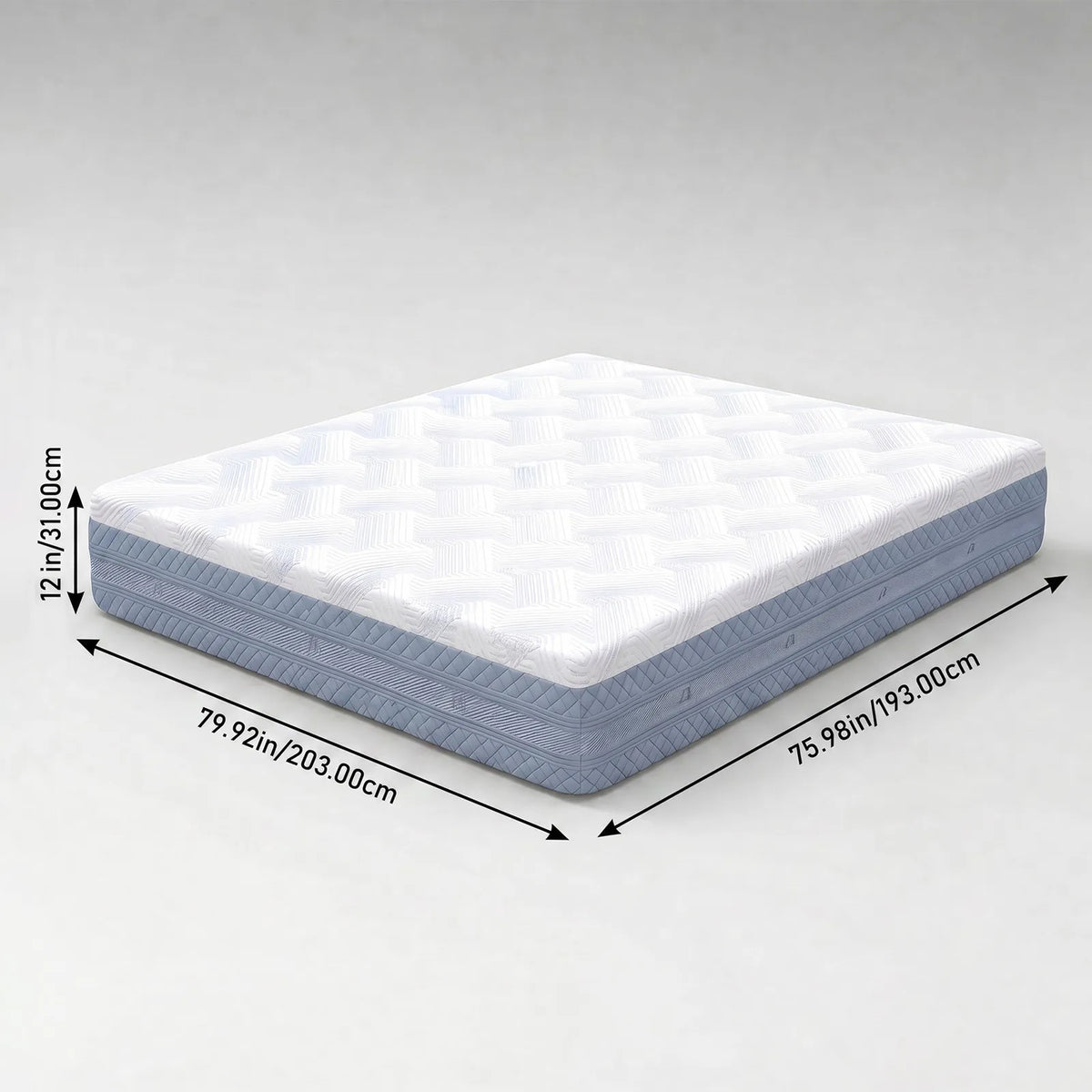 Luxury High Density Memory Foam Mattress With Certifications