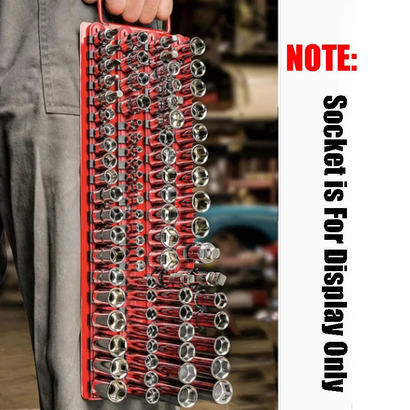 Plastic Universal Socket Organizer Rail Bracket For Wrench Set