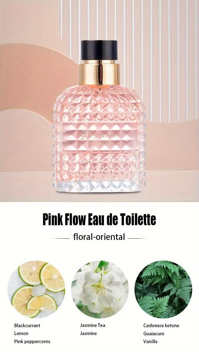 Flower Story Perfume 4-in-1 Gift Box Fresh and Longlasting Light Fragrance Perfume Set