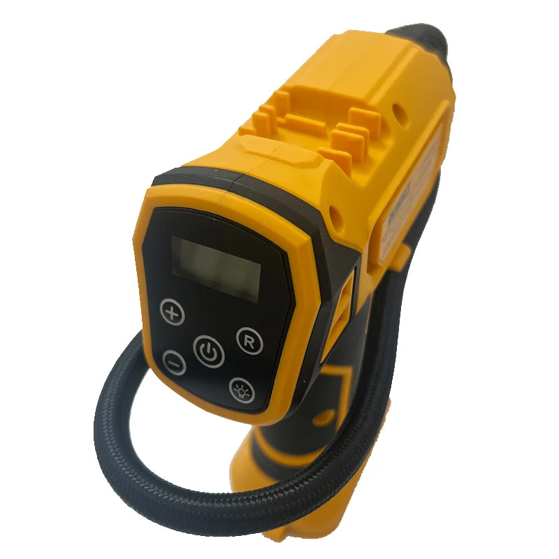 Dewalt Cordless Electric Air Pump Compressor Automatic with Digital Pressure Gauge for Car Tire Inflator  Rechargeable Handheld