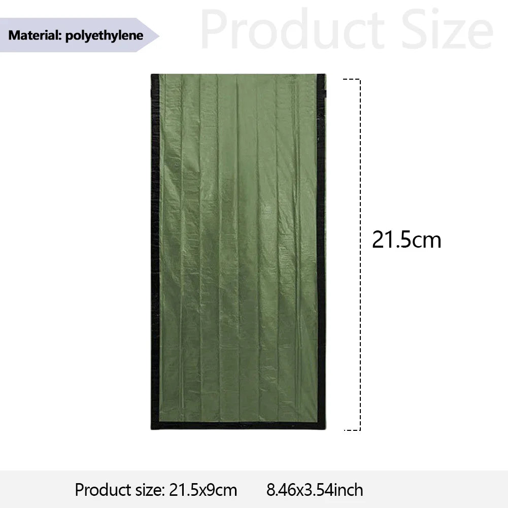 Emergency Sleeping Bag Waterproof Survival Sleeping Bag Portable Thermal Sleeping Bag for Camping Hiking Outdoor Adventure