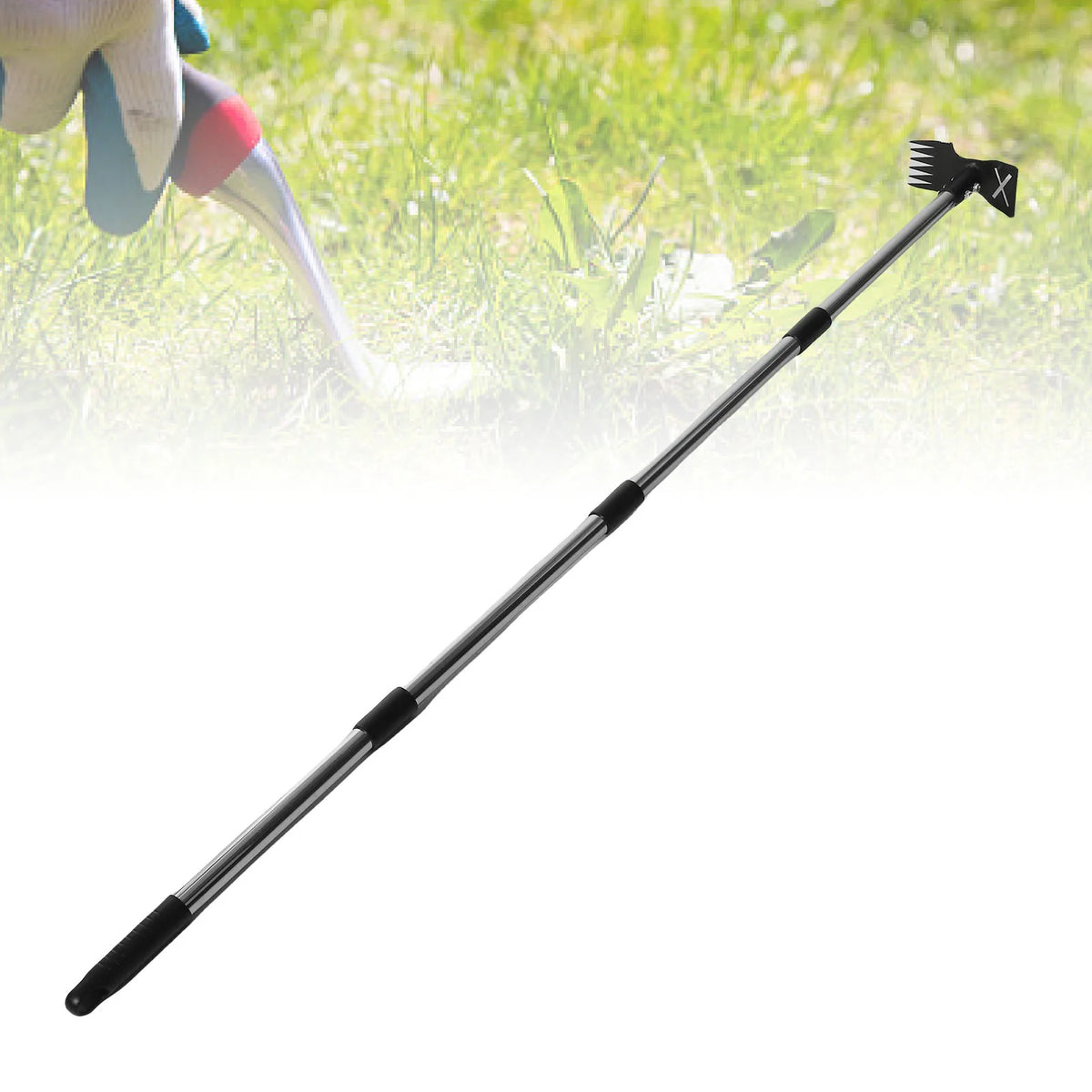 Professional Stainless Steel Weed Puller For Deep Root Removal
