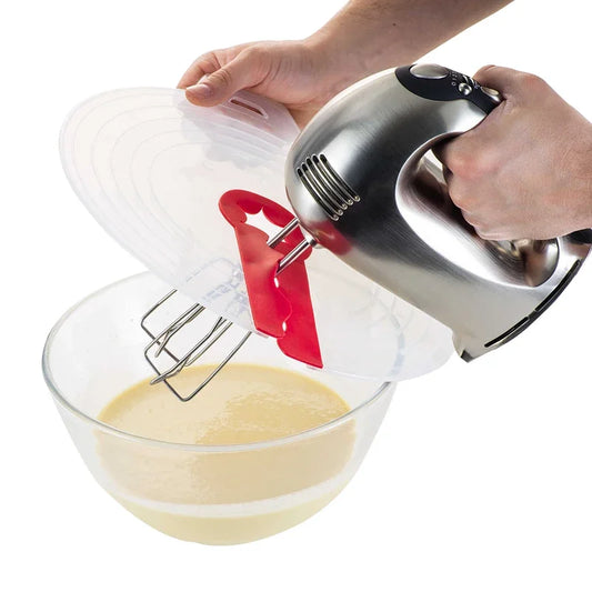 Egg Bowl Splash Guard Screen Cover For Cooking Baking