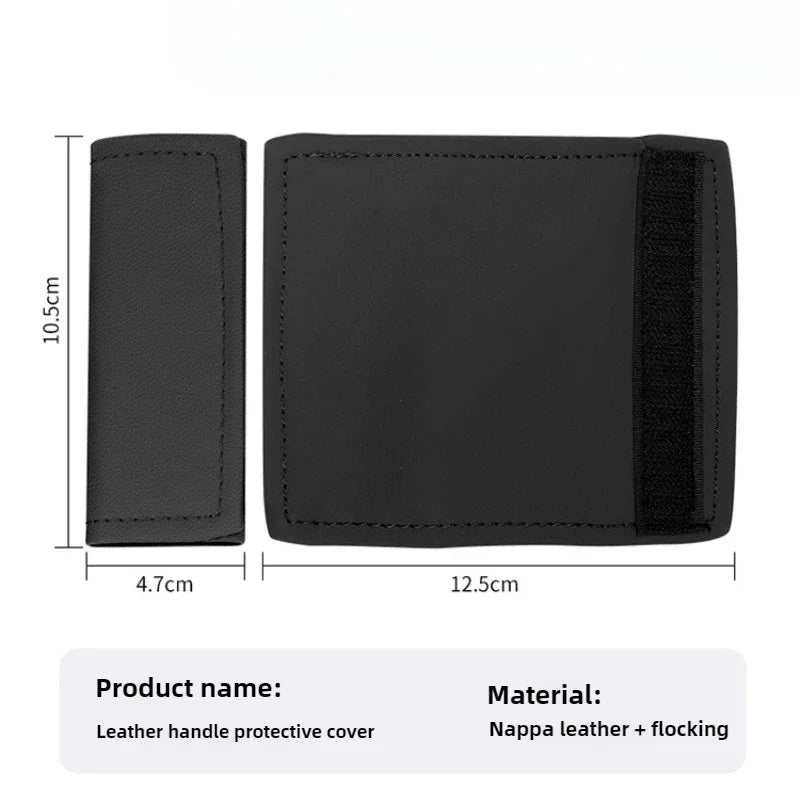 Car Roof Armrest Decoration Soft Leather Cover Pull Handle Gloves Protection Ceiling Handle Protective Car Interior good 2026