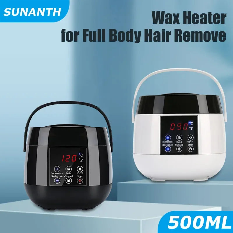 200ML/500ML Wax Heater Warmer Wax Machine for Hair Removal Depilation Wax Dipping Epilator Paraffin Pot Waxing Machine