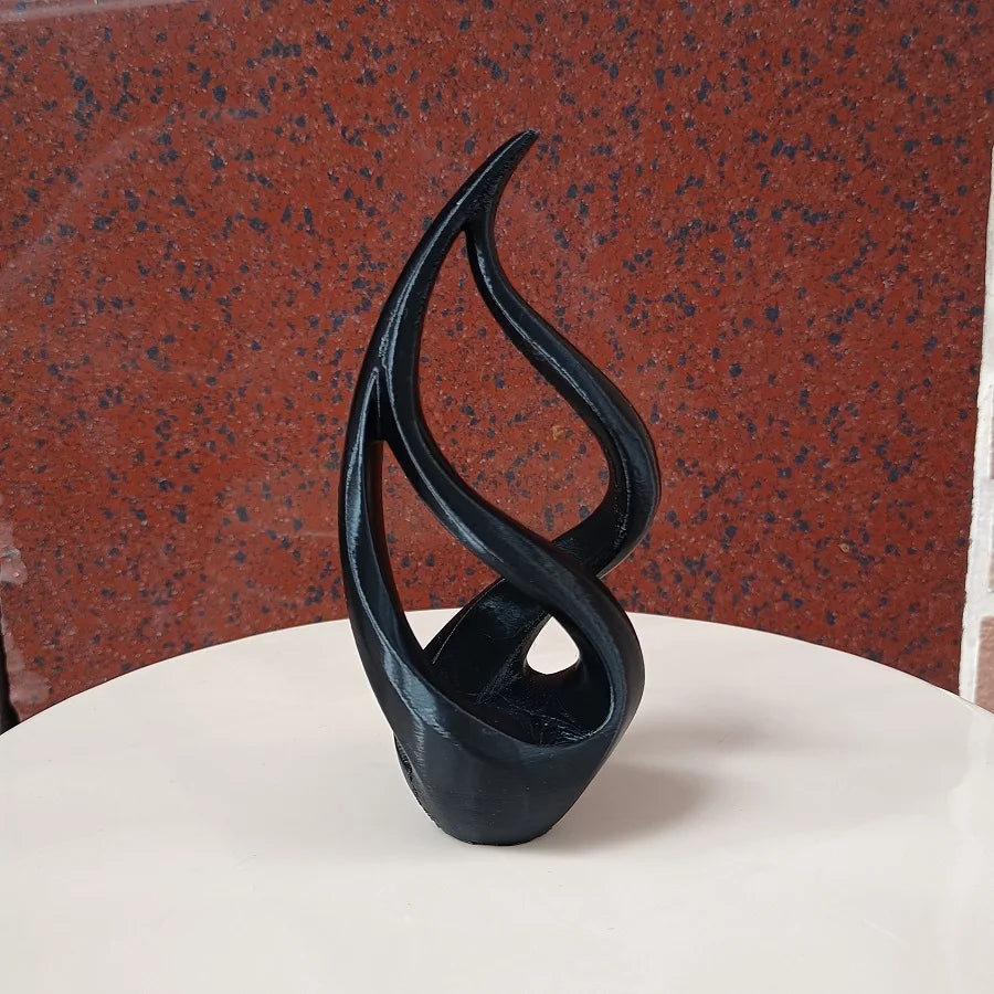 Elegant Abstract Modern Sculpture For Contemporary Home Decor