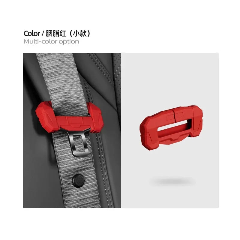 universal Car seat belt buckle protective cover Safety plug silicone cover anti-scratch interior anti-collision noise reduction