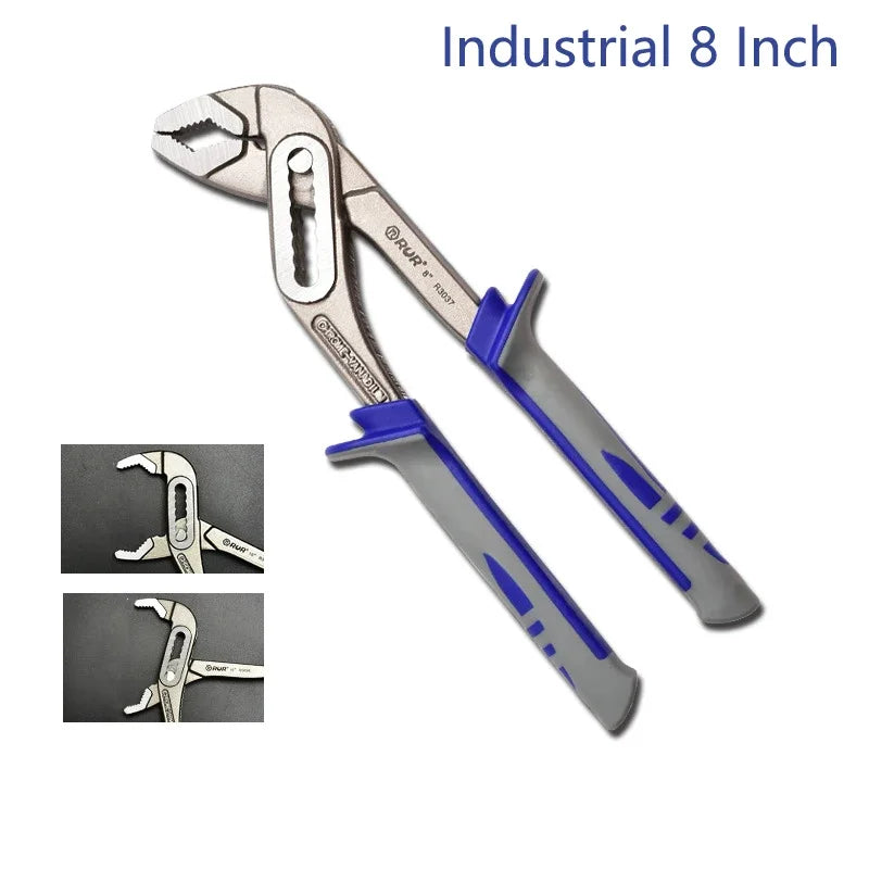 Universal Adjustable Pipe Wrenches Large Opening Pliers for 8/10/12 Inch Water Pump Pliers Bathroom Wrench Plumbing Pipe Wrench