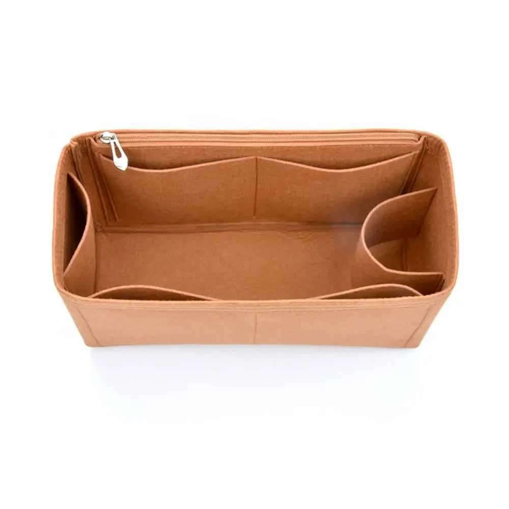 Felt Bag Insert Liner Lightweight Organizer Pouch For Handbags