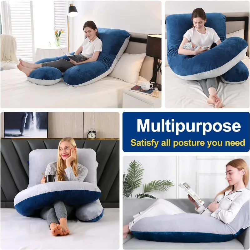 Pregnancy Maternity Pillows for Sleeping 55 Inches U-Shape