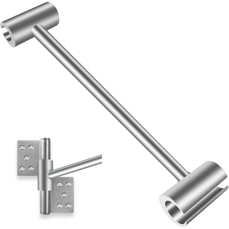 Double Head Hinge Gap Adjusting Wrench for Home Hinge Gaps Repair Hand Tools Steel Door Hinge Repair Spanner Labor-Saving Wrench