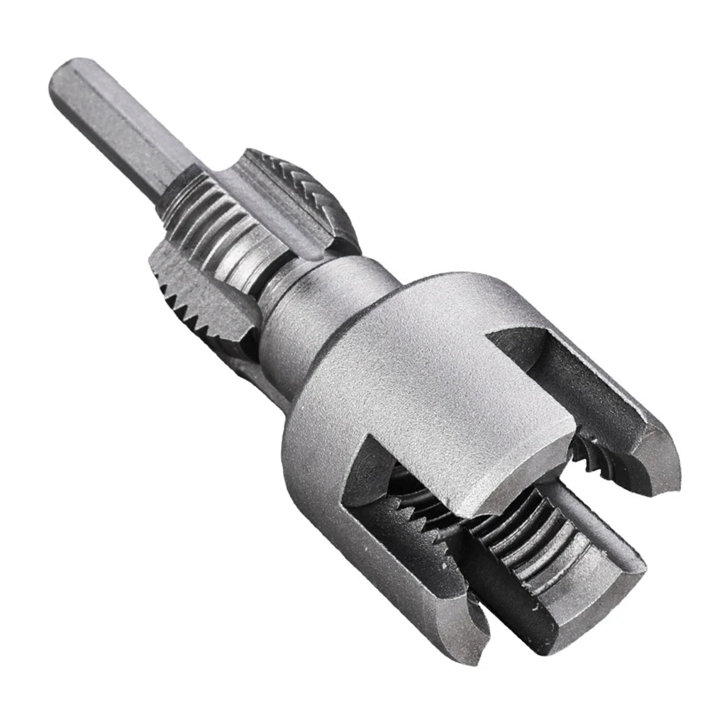 3pcs/set Ppr/pvc Water Pipe Threader Tapping Tool Internal Thread External Thread Integrated Die Water Pipe Opener
