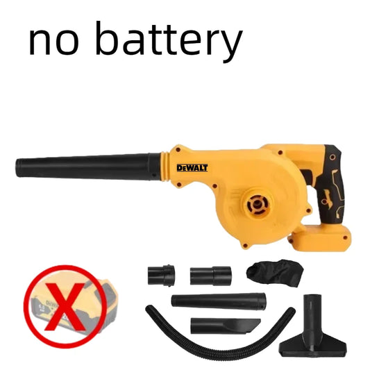 DeWalt Multi-Use Wireless Air Blower Vacuum Cleaner Electric Dust Computer Collector Leaf Duster for  18V 20V Lithium Battery