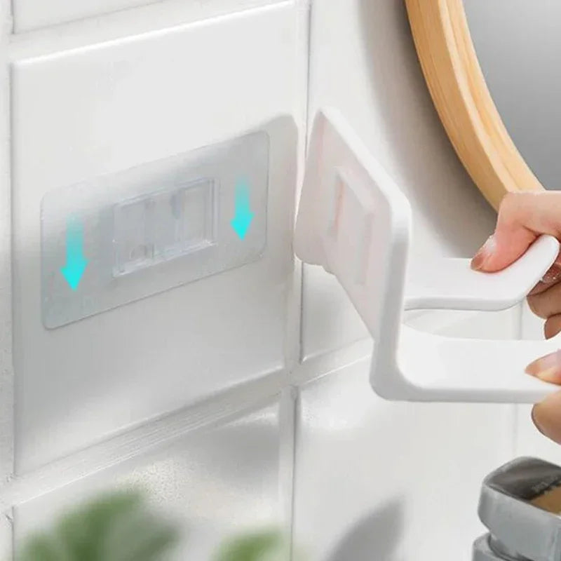 Hair Dryer Holder Wall Dryer Cradle Straightener Stand Hairdryer Organizer Box Toilet Blower Holder Shelf Bathroom Accessories