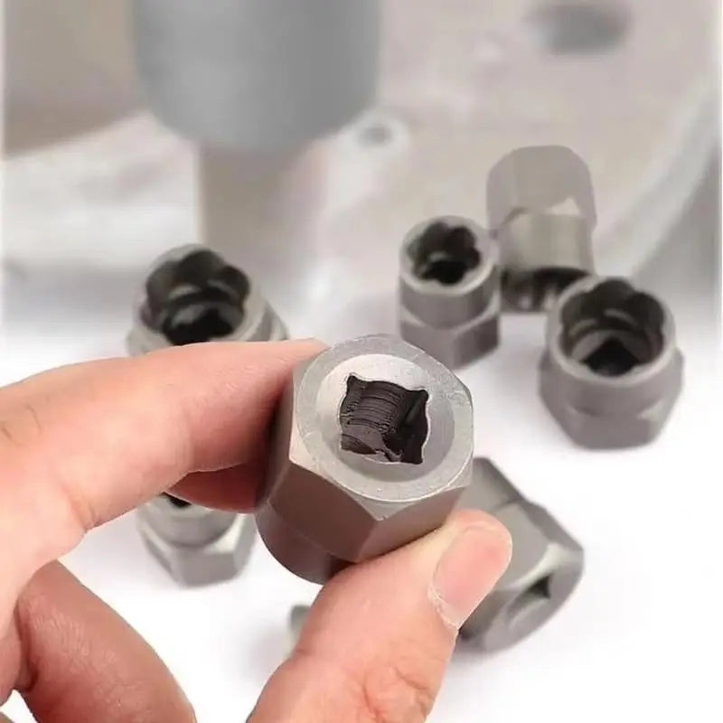 14Pcs Lug Nut Remover Kit With Durable Hex Adapter