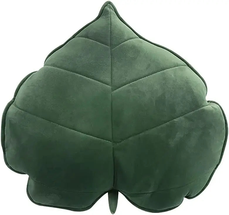 Cute Leaf Throw Pillows, Soft Plush Cushion for Home Decor in Car, Bedroom, Sofa, 50CM