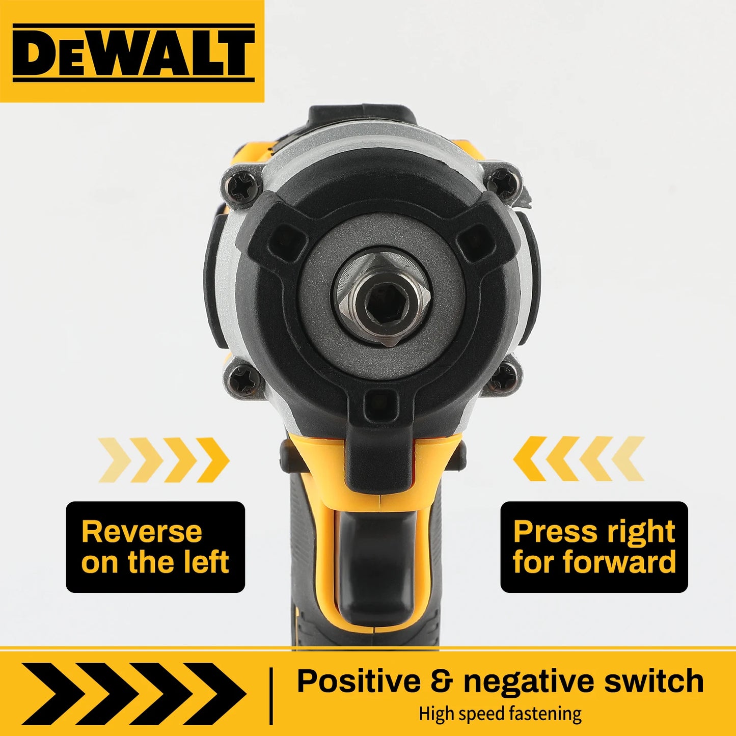 DEWALT DCF921 ATOMIC 20V MAX 1/2 - inch Cordless Impact Wrench: Variable Speed, Built - in Charging, Comes with Battery
