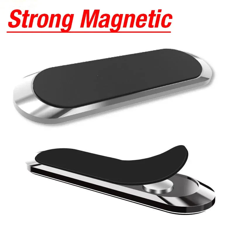 Mini Car Magnetic Phone Holder Stand Portable Universal Bracket Navigation Air Vent Mount for iPhone 16 -12 Samsung S25 Xiaomi