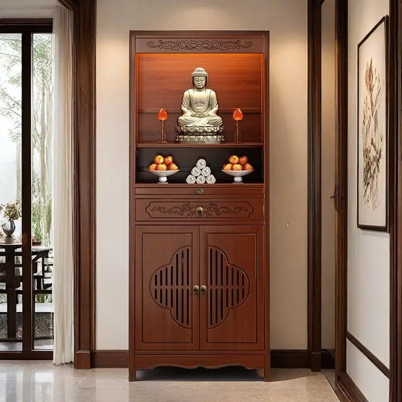 Non-solid Wood Living Room Cabinets Incense Stand Household Buddha Altar Living Room Cabinets Chinese-style Furniture Kast JTC