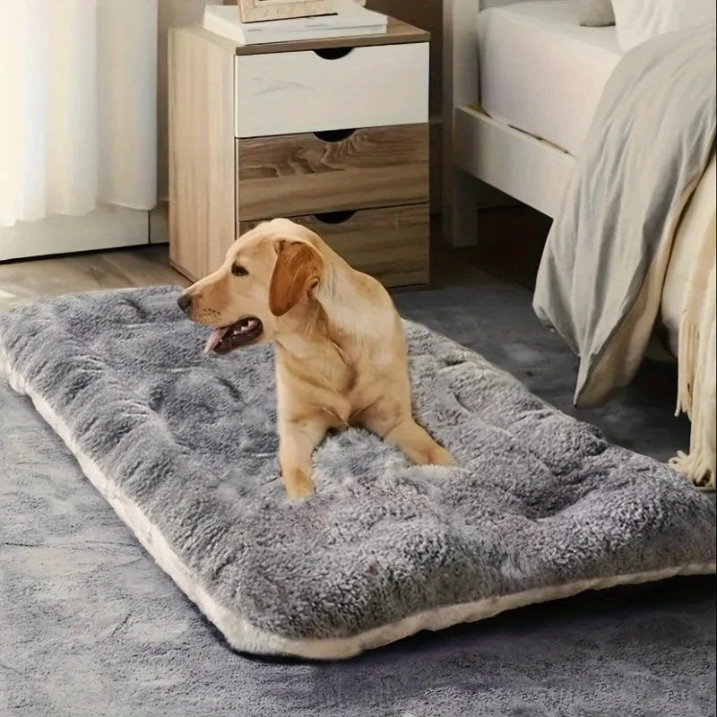 Thickened Plush Dog Bed Sofa Breathable Comfortable Pet Mat