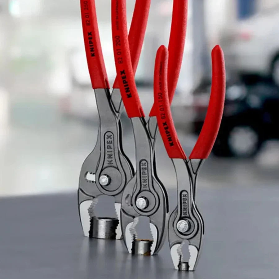 KNIPEX Twingrip Slip Joint Pliers 150/200/250 mm Water Pump Pliers Hand Tools  8201150/8201200/8201250