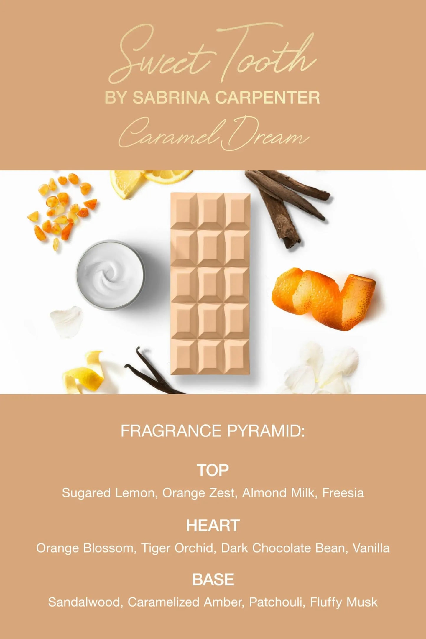 Sweet Tooth Perfume by Sabrina Carpenter | Viral Gourmand EDP | Cherry Baby, Me Espresso, Caramel Dream | Long Lasting Fragrance