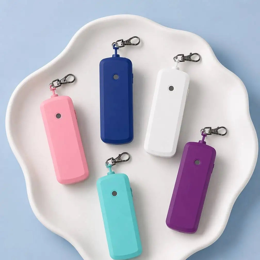 Portable 130dB Anti Wolf Alarm Personal Self Defense Security Device Emergency Safety Alarm Suitable As Gift for Women Children