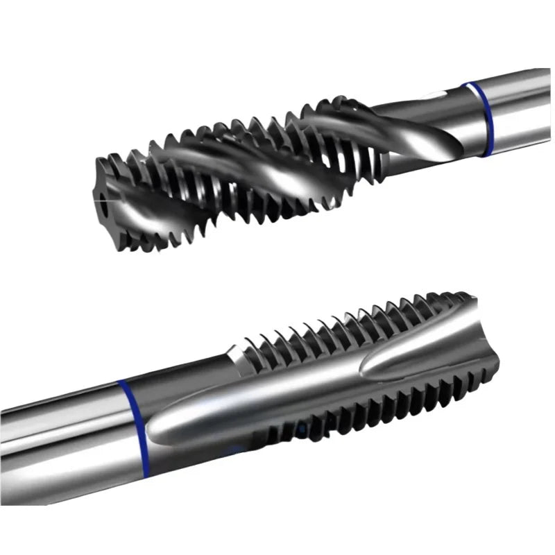 1PCS HSSE JIS Standard Spiral Fluted Tap  Spiral Pointed Tap M2M3M4M5M6M7M8M10M12 Machine Screw Thread Taps For Stainless Steel