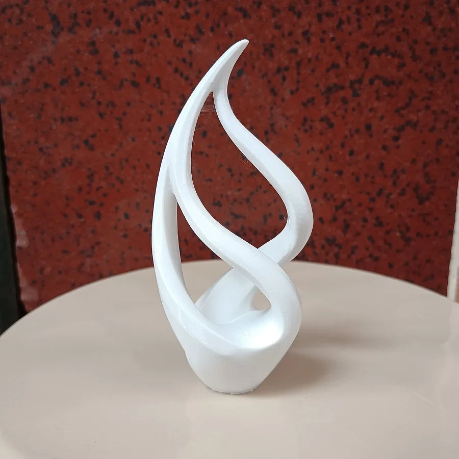 Elegant Abstract Modern Sculpture For Contemporary Home Decor