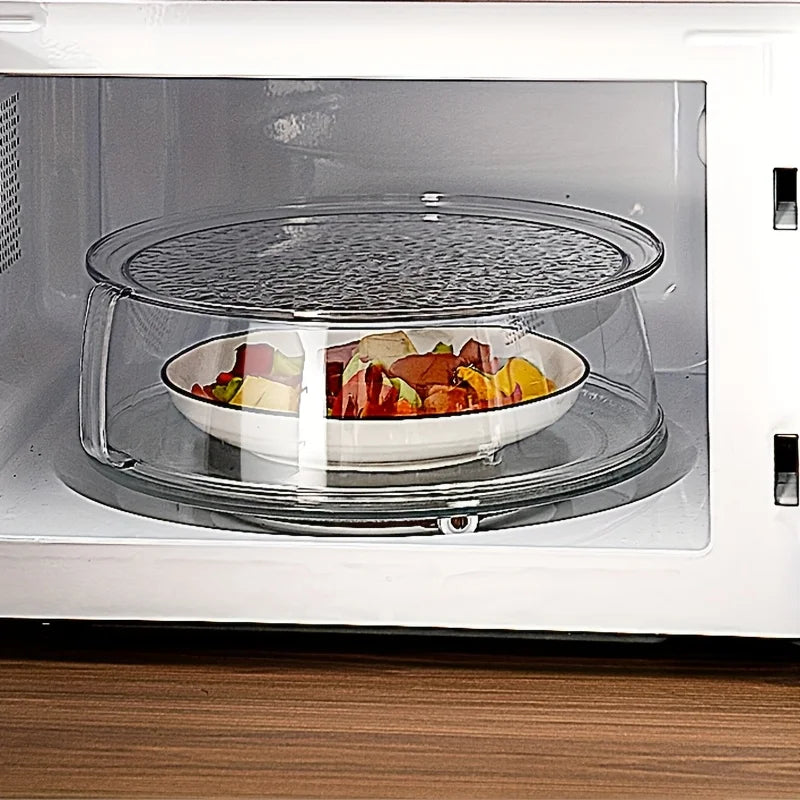 Multifunctional Microwave Splash Guard - Heat Resistant 200 °   C, 360 °  Splash-Proof, Stacking Design, Food Insulation Cover