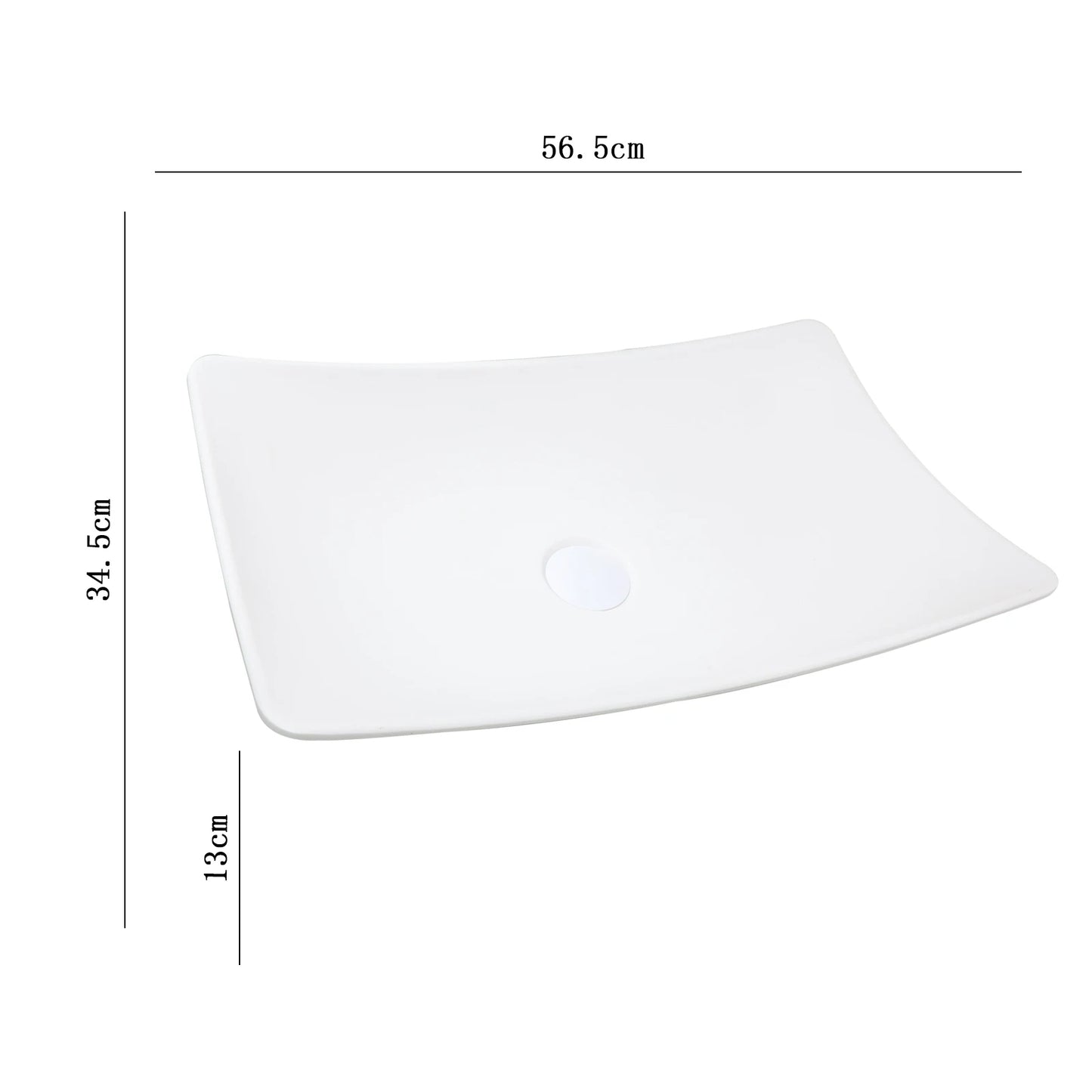 ZAPPO Vessel Sink With Drain Stone Resin Washbasin