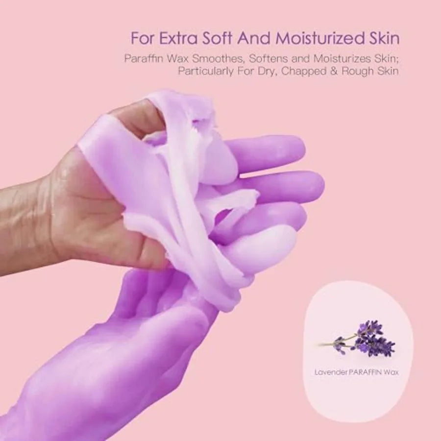 Paraffin Wax Machine for Hand and Feet - 3000ml Hand Wax Paraffin Machine for ArthritisTouchscreen Paraffin Wax Warmer with 6 P