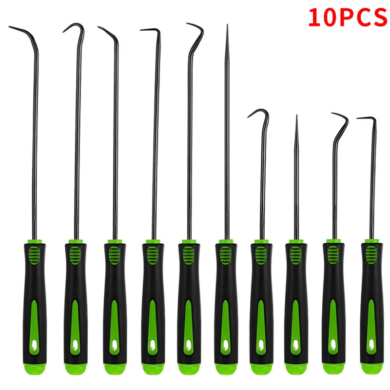 10 12pcs Auto Oil Seal Screwdrivers Set Professional O-Ring Puller Remover Kit Precision Pick and Hook Set for Car Repair