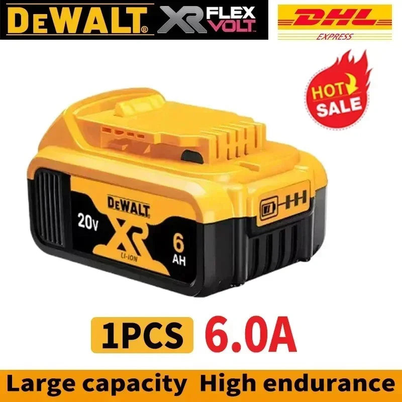 New 100% Original Dewalt 9.0Ah 20V/60V Power Tool Battery DCB206 DCB206 DCB205 DCB200 DCB203 For Dewalt power tool