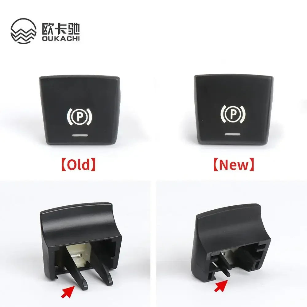 Electronic Parking Brake Switch Auto P Button Switch Cover For BMW 5 7 X3 X4 X5 X6 M5 Series F01 F02 F10 F12 F15 F16 F25 F26