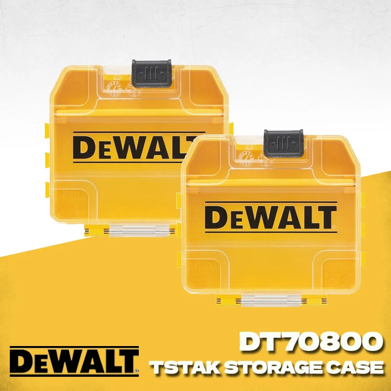 DEWALT TSTAK Tough Storage Case Screwdriver Bit Parts Storage Box DT70800 DT70801 DT70803 DWAN2190 DT70839 DT70716